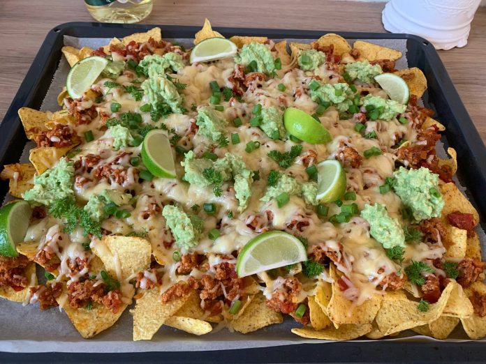 nachos receptas